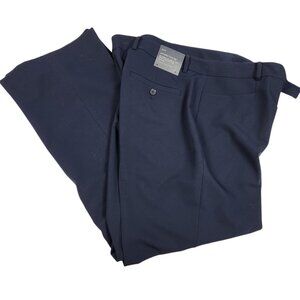 Tommy Hilfiger Navy Princeton Boot Leg Pants Women's Size 12 Mid-Rise
